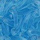 Contas de Murano Folha Dentinho Transparente Agua 60010 18mm