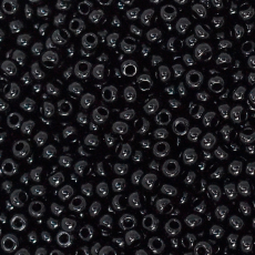 Miçanga Jablonex Preto Fosco 23980 10/0 = 2,3mm