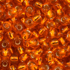 Miçanga Jablonex Laranja Transparente 97000 6/0 = 4,1mm