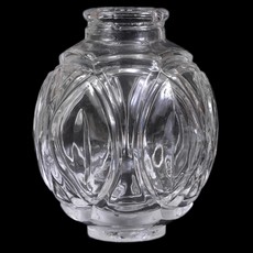 Vaso Bola para Lustre LDI art. 4704Cristal 100x80mm