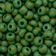 Micanga Jablonex Verde 4 Tiras Amarelas Rajada Fosco 53800 20  6,1mm