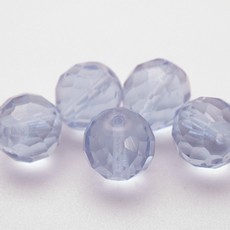 Cristal Transparente Violeta 20210 18mm