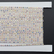 Strass em Fio Plástico Preciosa® Cristal AB SS12 = 3mm