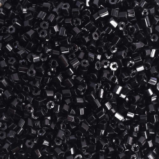 Vidrilhos Jablonex Preto Fosco 23980 2x9/0=2,6mm