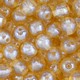 Contas de Porcelana Lustroso Cristal Honey 5mm