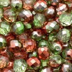Cristal Metálico Vermelho Verde 4817 12mm