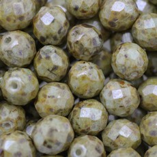 Cristal Mesclado Verde Mesclado 6555 10mm