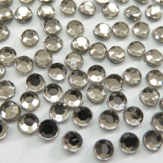 Strass Chaton Base Reta com cola Hot Fix Black Diamond SS10 = 2,7mm