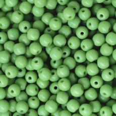 Contas de Porcelana Fosca Verde 53310 4mm