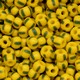 Micanga Jablonex Amarelo 4 Tiras Verdes Rajada Fosco 83520 50  4,6mm