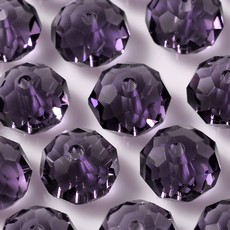 Disco Briolette The Big®  art. 35/40 Purple Velvet 8x6mm