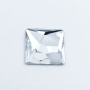 Quadrado Asymmetrical Swarovski art. 2420 Prata Cristal Comet Argent Light Si  25mm