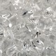 Contas de Murano Meia Lua Transparente Cristal 00030 15mm