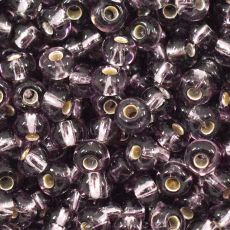 Miçanga Jablonex Lilás Transparente 27010 6/0 = 4,1mm