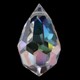Pingente Drops Preciosa art. 45151681 Cristal Aurora Boreal 10x6mm
