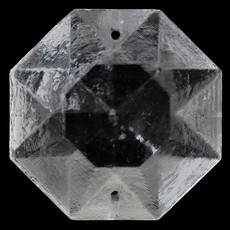Castanha Efeito Cristal de Rocha LDI Cristal 40mm
