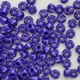 Micanga Jablonex Azul 4 Tiras Brancas Rajada Fosco 33030 20  6,1mm