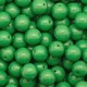 Contas de Porcelana Fosca Verde 53330 12mm