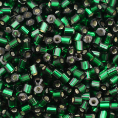 Vidrilhos Jablonex Verde Escuro Transparente 57150 2x9/0=2,6mm