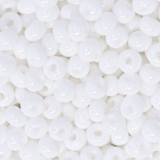 Miçanga Jablonex Branco Fosco 03050 6/0 = 4,1mm