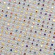 Fio de Strass Plastico art. 81 LDI Caixa Branca Cristal Aurora Boreal SS8  PL18  2,4mm