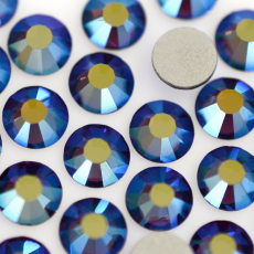 Strass Chaton Base Reta (Sem Cola) Preciosa Ametista AB SS20 = 4,6mm