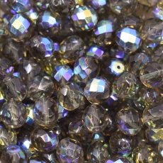 Cristal Transparente T Cinza Aurora Boreal 40010 4mm