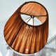Cupula de Organza para Lampada LDI Chocolate 115x140x80mm
