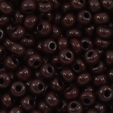 Miçanga Jablonex Marrom Escuro Fosco 13780 6/0 = 4,1mm