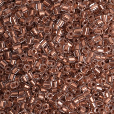 Vidrilho Jablonex Cristal Bronze Lined 68105 2x9/0=2,6mm