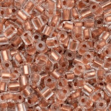 Vidrilho Jablonex Cristal Bronze Lined 68105 2x9/0=2,6mm