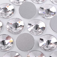 Strass Rivolli Base Reta (Sem Cola) Preciosa Cristal 12mm