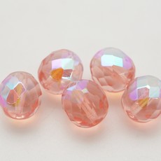 Cristal Transparente Rosa Aurora Boreal 70120 6mm