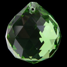 Bola Lapidada LDI Pingente art. 72 Emerald 50mm