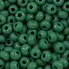 Miçanga Jablonex Verde Fosco 53250 5/0 = 4,6mm