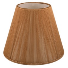 Cupula de Linha para Lampada LDI Caramelo 115x140x80mm