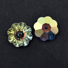 Flor para Bordar Preciosa Unfoiled Cristal Aurora Boreal 8mm