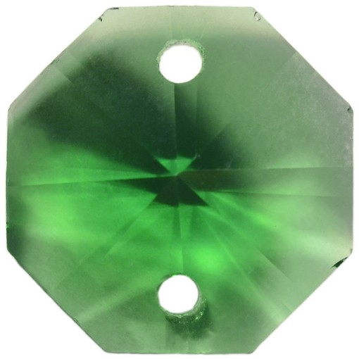 Castanha Lapidada LDI art. 60 2 Furos Emerald 14mm