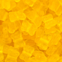 Contas de Murano Borboleta Matte Amarelo 80020 8mm