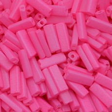 Canutilhos Chiclete Color by Rosa Pink Neon 00034L 10x3,5mm