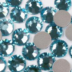 Strass Chaton Base Reta (Com Cola) Preciosa Água Bohemica SS8 = 2,3mm