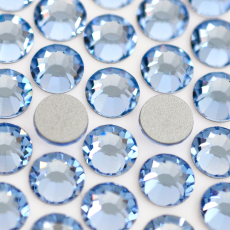 Strass Chaton Base Reta (Sem Cola) Preciosa  Light Safira SS16 = 3,8mm