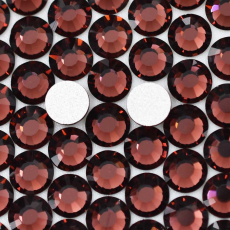 Strass Chaton Base Reta (Sem Cola) Preciosa  Burgundy SS10 = 2,7mm