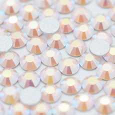 Strass Chaton Base Reta (Sem Cola) Preciosa Rose Opal AB SS8 = 2,3mm