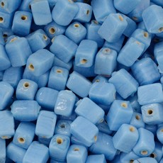 Contas de Murano Retangulo LDI Turquoise 8x5mm