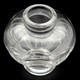 Vaso Bola para Lustre LDI art. 4775 Cristal 75x75mm