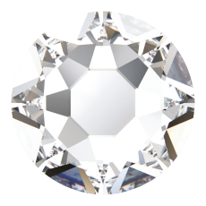 Strass Chaton Base Reta com cola Hot Fix Swarovski art. 2078 Cristal SS16 = 3,80mm