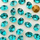 Strass Conico Collection Blue Zircon SS 8,5  2,40mm