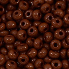 Miçanga Jablonex Marrom Fosco 13600 5/0 = 4,6mm