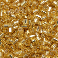 Vidrilho Jablonex Ouro Novo Transparente 17020 2x9/0=2,6mm
